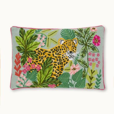 Leopard cushion cover
