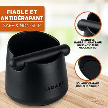 Récipient professionnel pour le café - Matériau robuste et recyclable - Passe au lave-vaisselle - Capacité de 750 ml - Modèle : Lacari 2