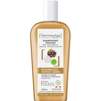 Damaged Hair Treatment Shampoo - Certified Organic* Regenerator - 250 ml