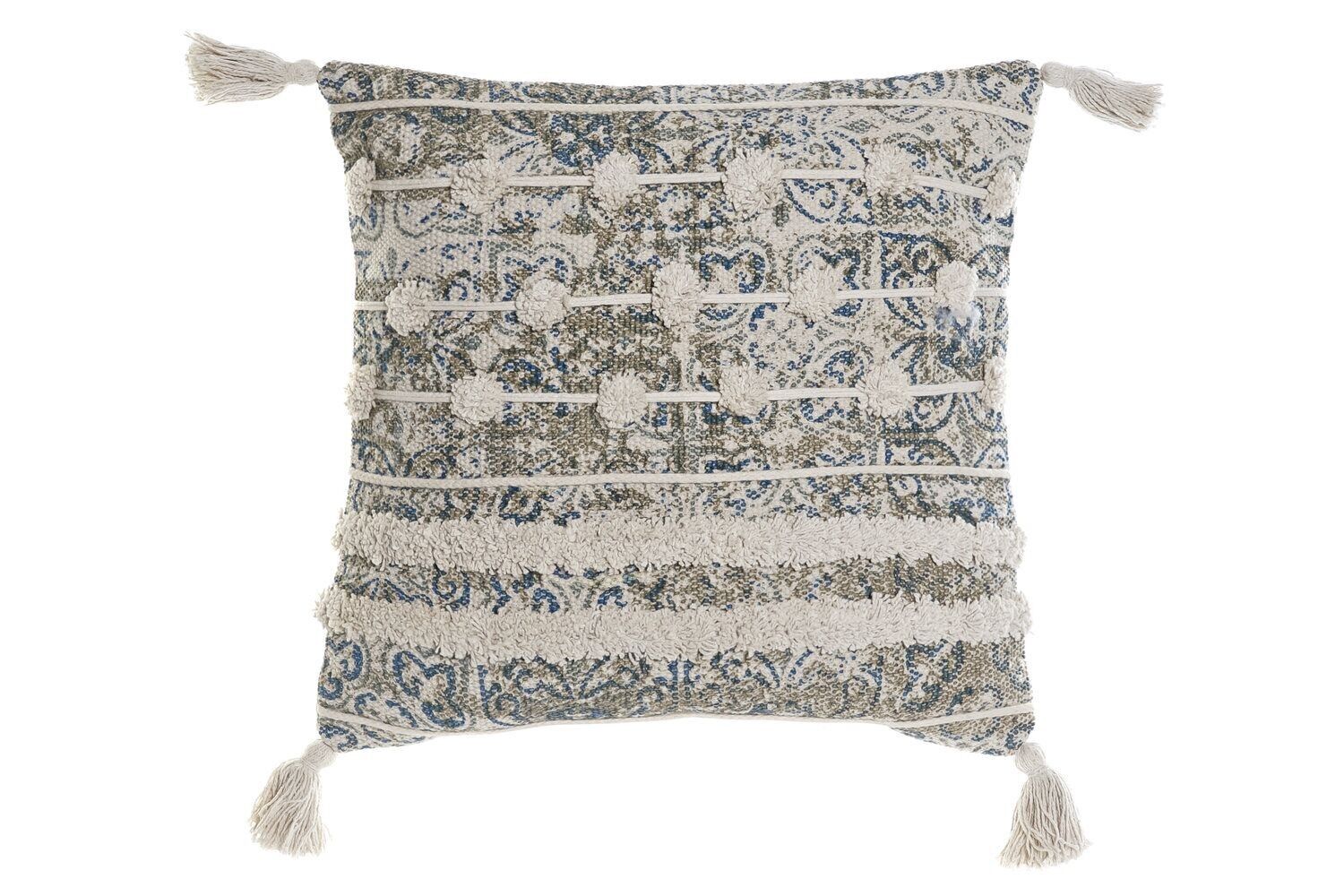 COJIN ALGODON 45X5X45 730 GR, GR AZULEJOS AZUL TX185905