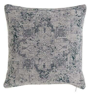 COUSSIN POLYESTER COTON 45X12X45 800 GR. BLEU TX186573