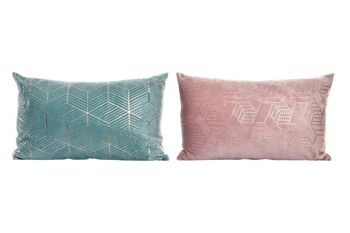 COUSSIN POLYESTER 50X10X30 350 GR. GEOMETRIQUE 2 SUD TX186583 1