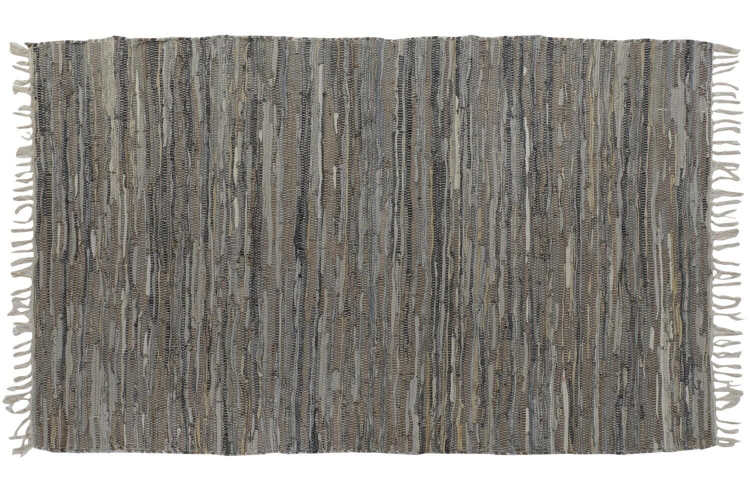 COTTON LEATHER CARPET 200X290X1 1600 GSM FRINGES TX187546