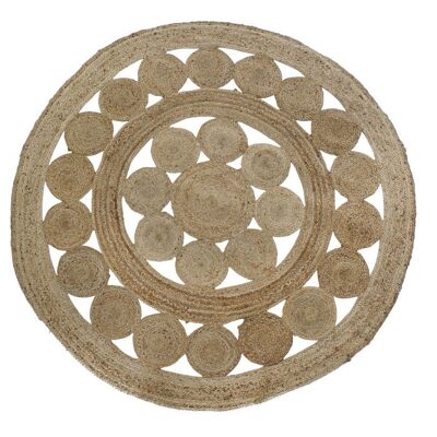 TAPPETO IN JUTA 200X200X0,5 2100 G/M2, NATURALE TX187574