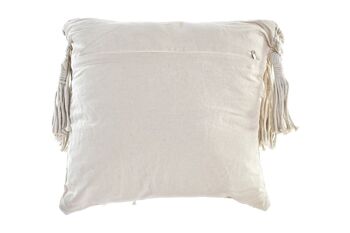 COUSSIN COTON 45X10X45 720 GR, FRANGES 2 ASSORTIS. TX187580 4