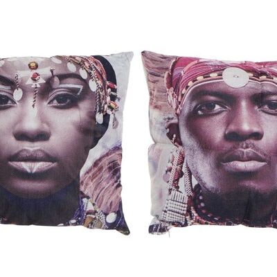 COUSSIN POLYESTER 45X10X45 450GR. AFRICAIN 2 SURT. TX187874