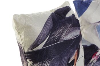 COUSSIN POLYESTER 45X10X45 450GR. GARZA 2 SURT. TX187880 2