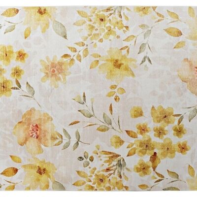 POLYESTER CARPET 200X290X0,5 600 GSM, FLOWERS TX190545