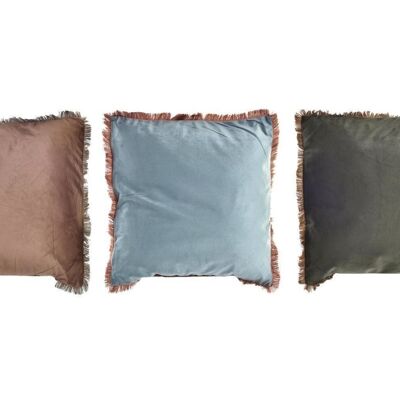 COUSSIN POLYESTER 45X10X45 350 GR. FRANGES 3 ASSORTIMENTS. TX190976