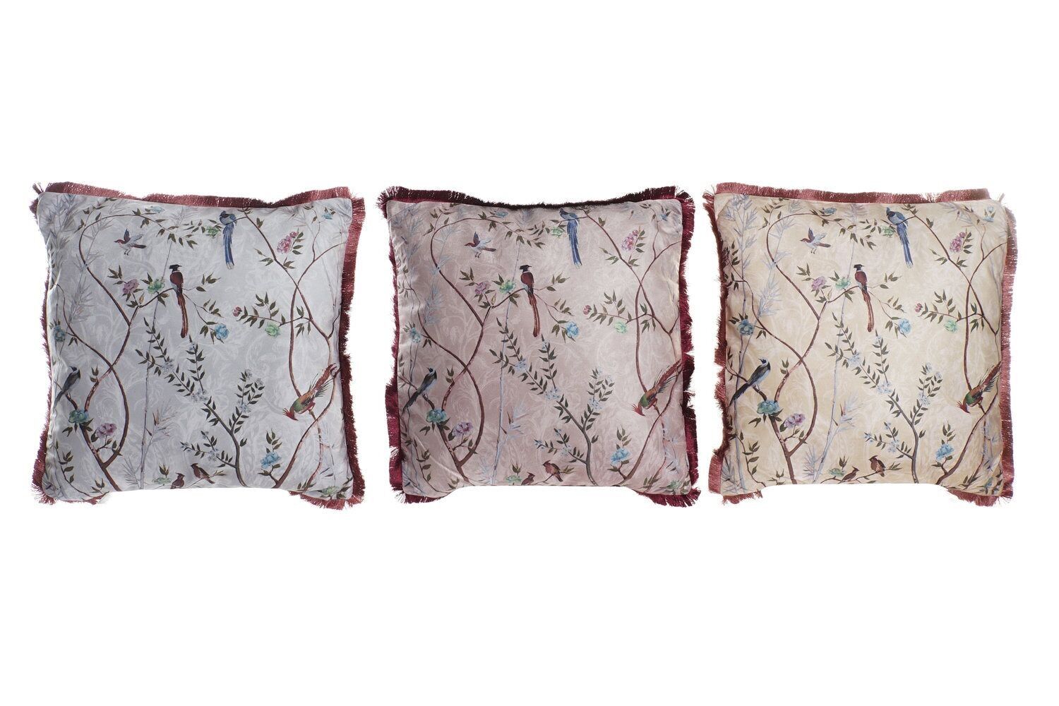 CUSCINO POLIESTERE 45X10X45 350 GR. FOGLI 3 ASSORTIMENTI. TX190980