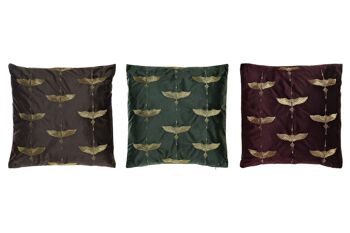 COUSSIN POLYESTER 45X15X45 350 GR. ASSORTIMENT OISEAU 3. TX190981 1