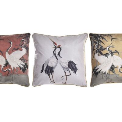 POLYESTER CUSHION 45X15X45 350 GR. HERONS 3 SURT. TX190982