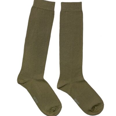 Knee Socks for Women >>Olive<<