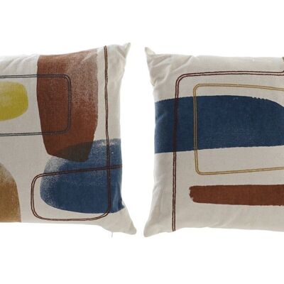 COTTON CUSHION 45X10X45 000 GR. ABSTRACT 2 ASSORTMENT TX192432