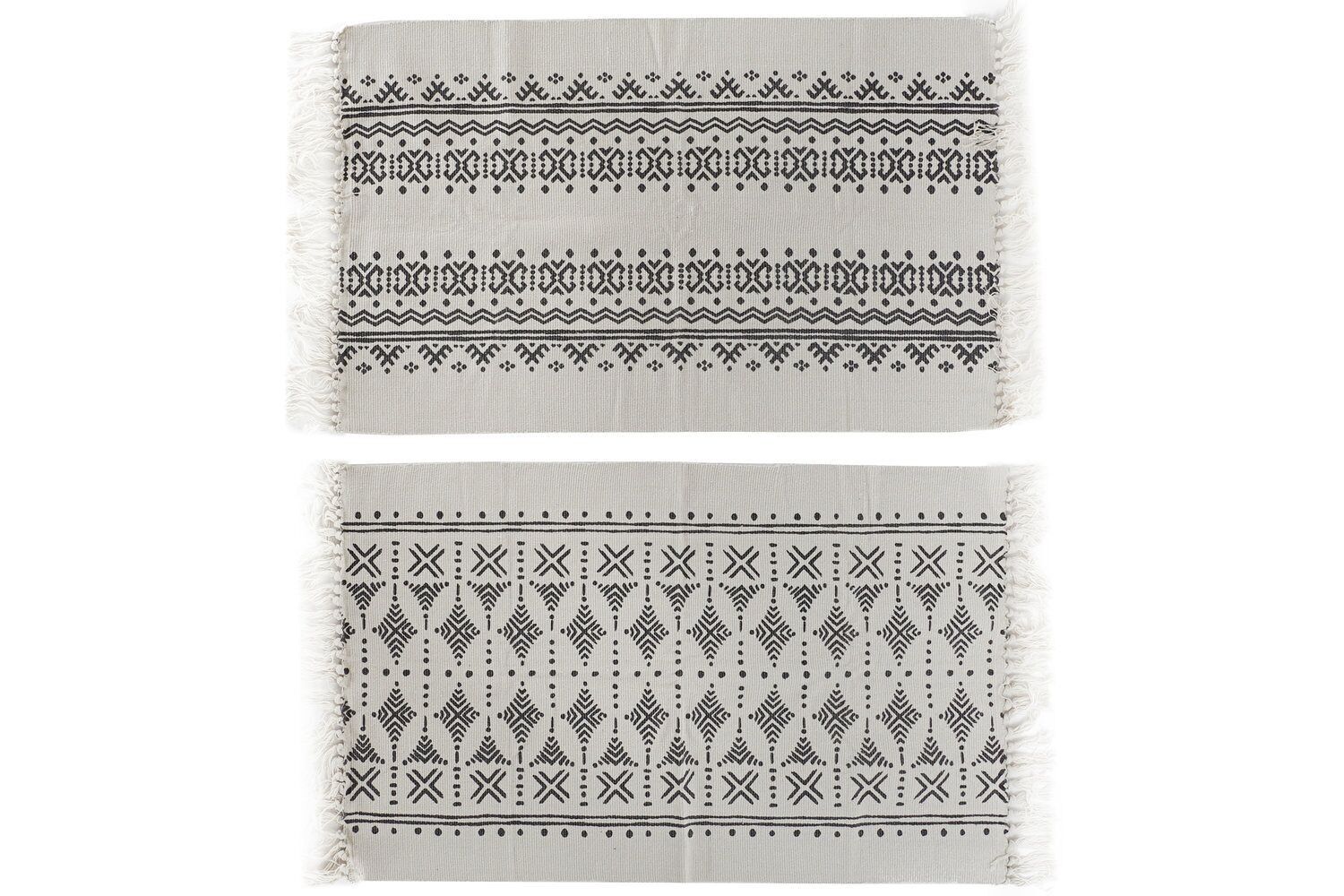 TAPPETO COTONE 120X70X1 1200 G/M2 2 ASSORTIMENTI. TX192440