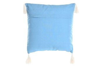 COUSSIN COTON 40X15X40 550 GR BLEU USÉ TX192713 3