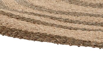 TAPIS SEAGRASS FIBRE MAÏS 150X1X150 BEIGE TX194335 3