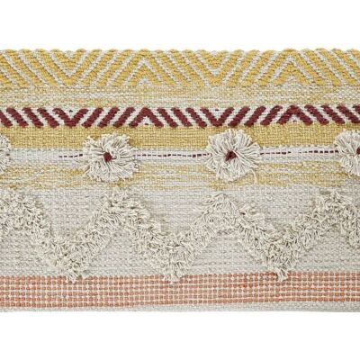 COTTON CUSHION COVER 50X3X30 MULTICOLORED FRINGES TX194834
