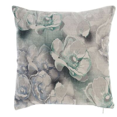 COTTON CUSHION 45X10X45 450 GR. VELVET FLOWERS TX194862