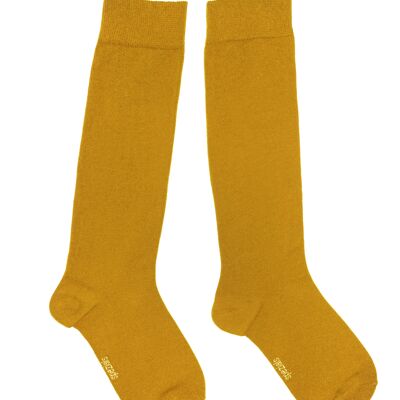 Knee Socks for Women >>Mustard<<