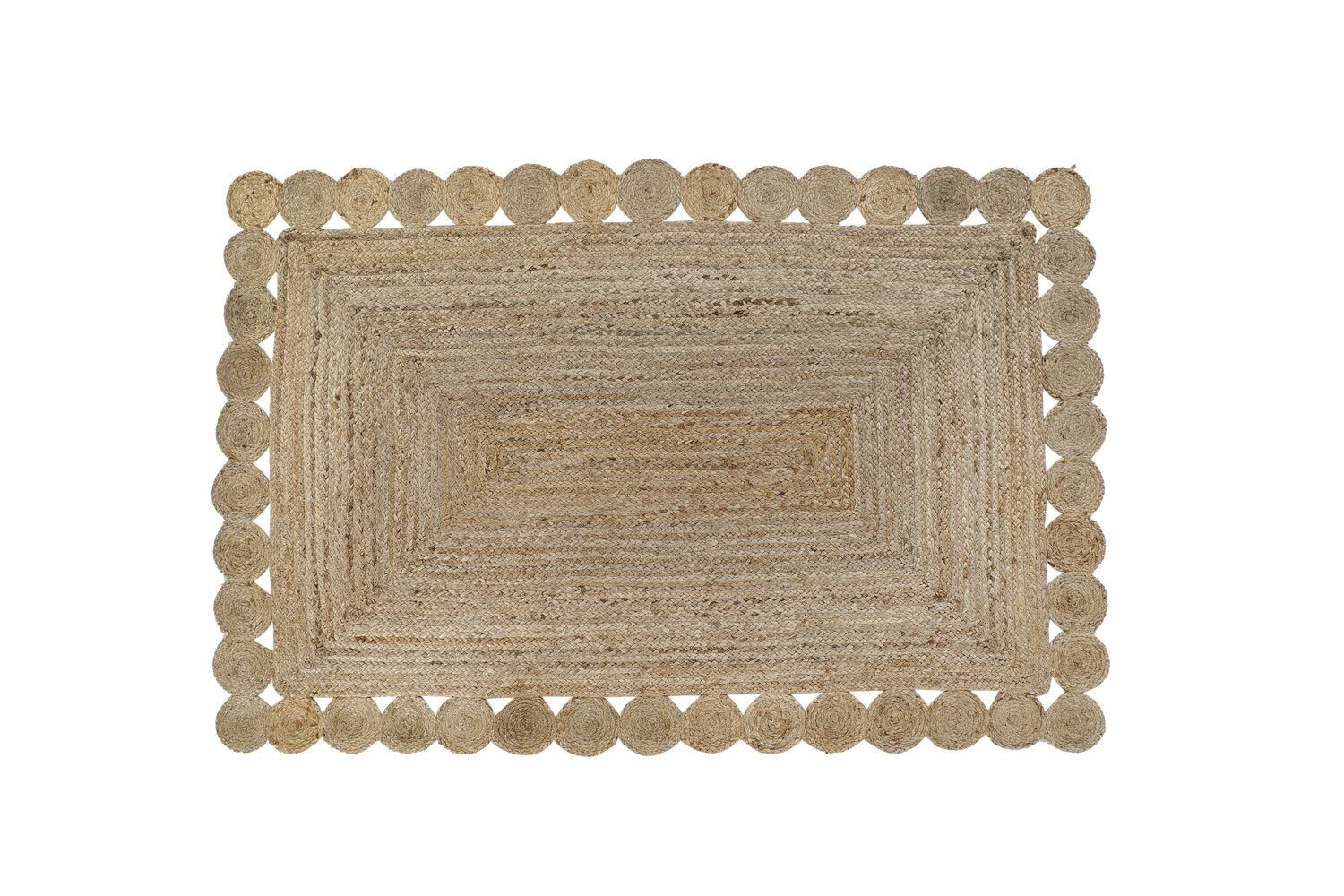 TAPPETO JUTA 123X181X1 2200 G/M2 NATURALE NATURALE TX195655