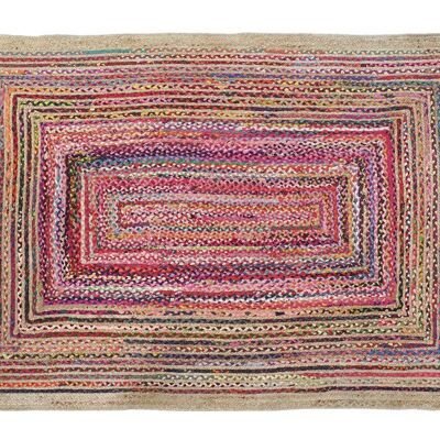 JUTE-BAUMWOLLTEPPICH 163X220X1 2300 GSM CHINDI TX195662