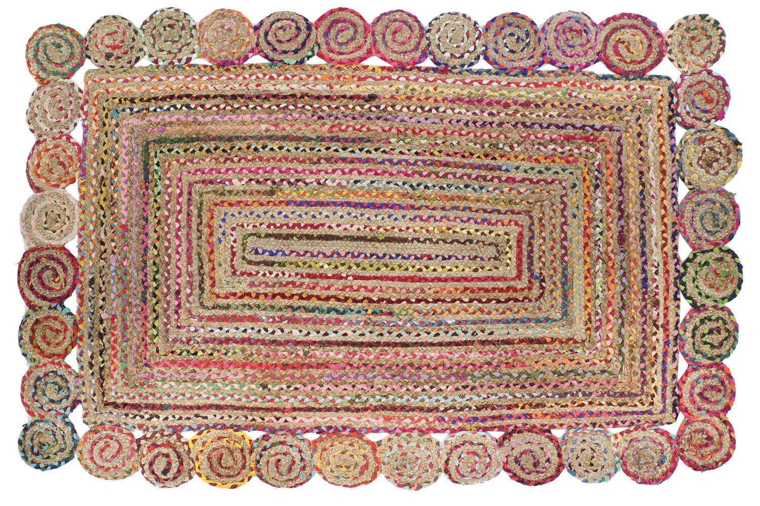 TAPPETO IN COTONE JUTA 160X230X0,5 2300 G/M2 CHINDI TX195668