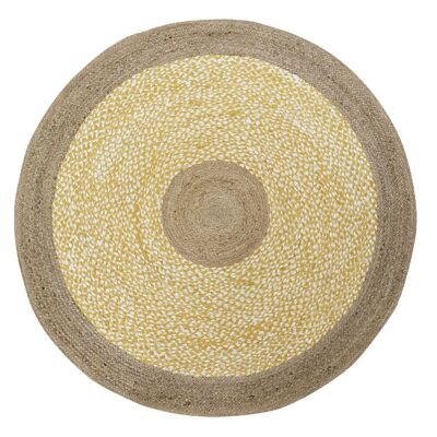 TAPIS COTON JUTE 148X148X1 2300 GSM NATUREL TX195671