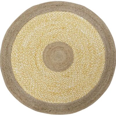 ALFOMBRA ALGODON JUTE 200X200X1 2300 GSM NATURAL TX195672