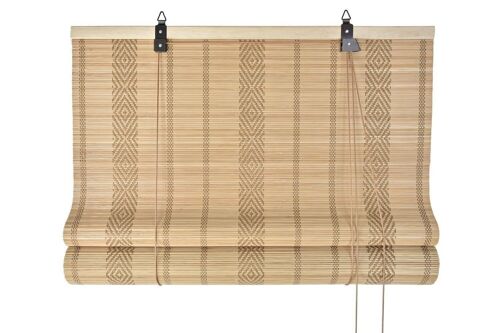 ESTOR BAMBU 60X3X175 IKAT NATURAL MARRON CLARO TX196810