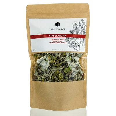 Summit aroma - mezcla de té de hierbas de las montañas de Creta - 60 g