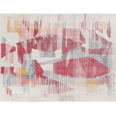 POLYESTER CARPET 122X180X0,7 600 GSM, ABSTRACT TX197047