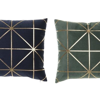 POLYESTER CUSHION 45X10X45 400 GR. GEOMETRIC 2 SOUTH TX197168