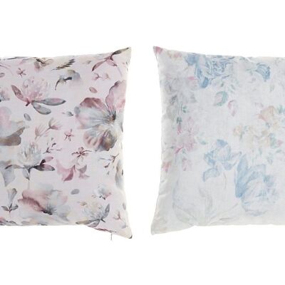 POLYESTER CUSHION 45X10X45 400 GR. FLOWERS 2 SURT. TX197169