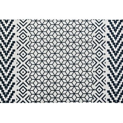 COTTON CARPET 120X180X1 1200GSM BLACK TX197492