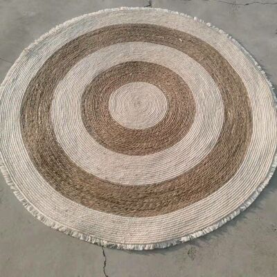 ALFOMBRA FIBRA 150X150X1 3700GSM NATURAL TX199176