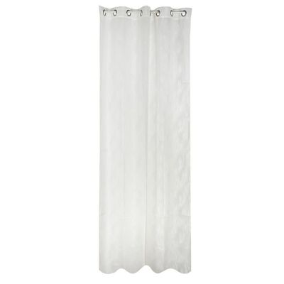 METAL POLYESTER CURTAIN 140X270 140 GSM, WHITE TX199683