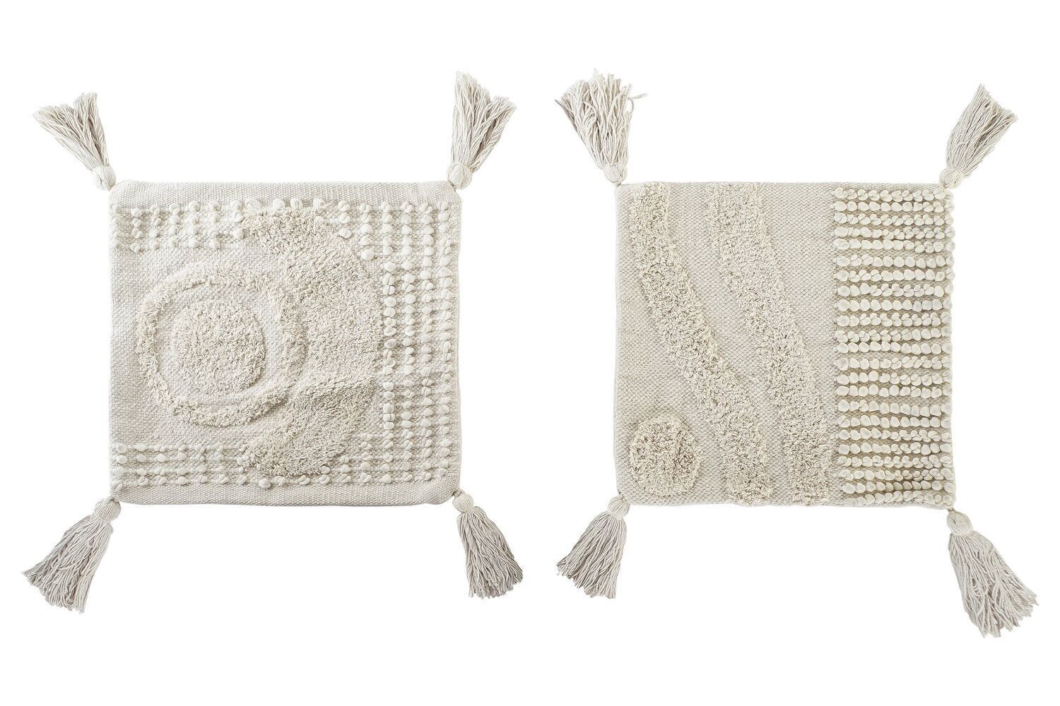 FODERA CUSCINO COTONE 45X3X45 2 ASSORTIMENTI. TX199825