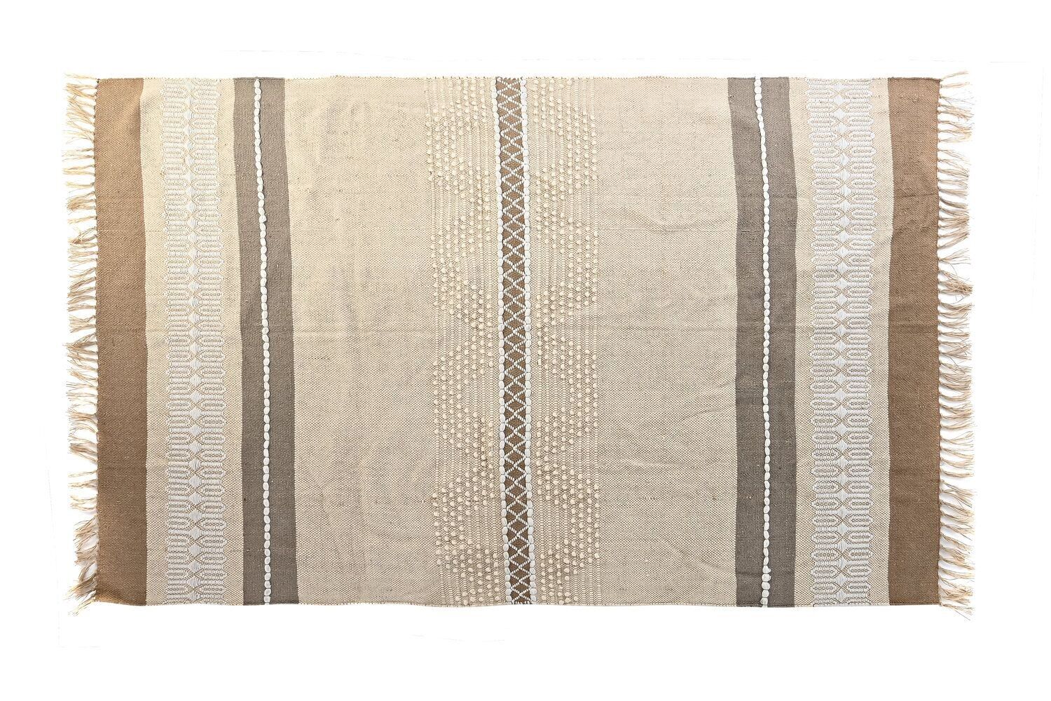 TAPPETO COTONE 156X244X0 1200 G/M2 MARRONE TX199837