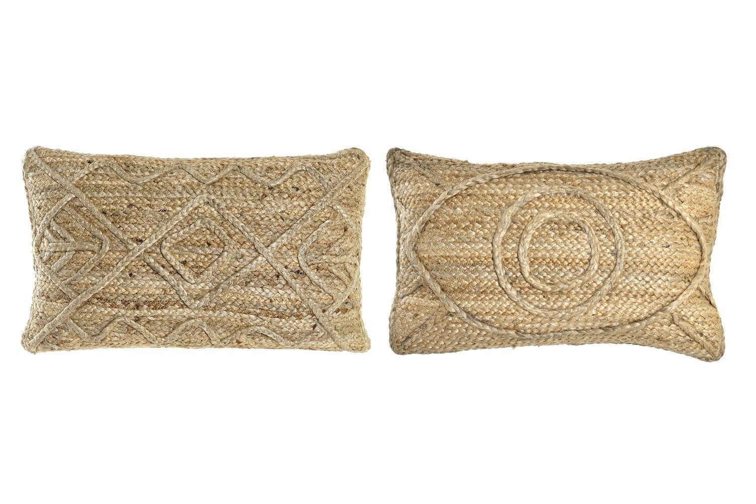 CUSCINO JUTA 50X30X10 900 GR, NATURALE 2 SURT. TX200168