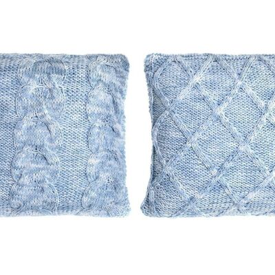 CUSCINO COTONE POLIESTERE 45X10X45 780 GR, 2 ASSORTIMENTI. TX200171