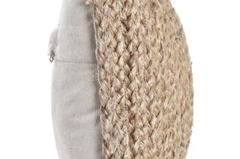 COUSSIN JUTE 50X30X10 900 GR, NATUREL 2 SURT. TX200170 3