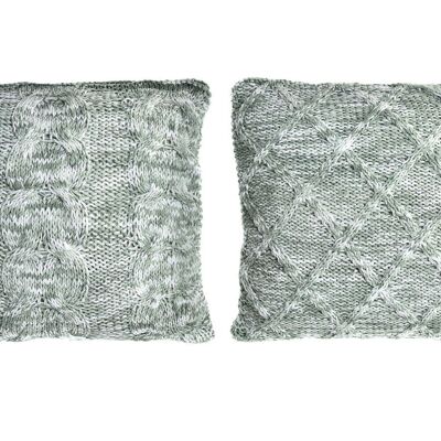 CUSCINO COTONE POLIESTERE 45X10X45 780 GR, 2 ASSORTIMENTI. TX200228