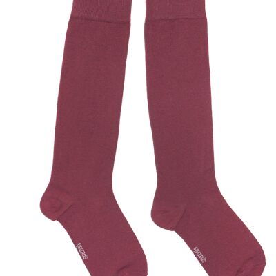 Knee Socks for Women >>Anemone<<  soft cotton