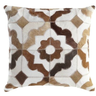 POLYESTER LEATHER CUSHION 40X10X40 WHITE TX200884