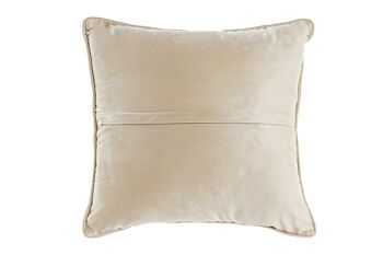 COUSSIN POLYESTER 45X10X45 600 GR FLEURS BRODÉES TX200920 3