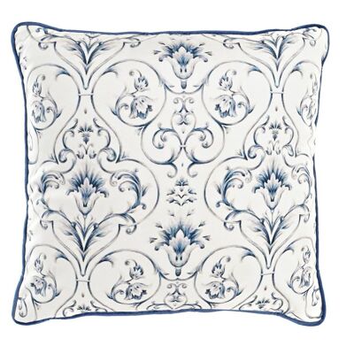 POLYESTER VELVET CUSHION 45X10X45 600 FLORAL TX200930