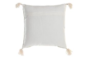 COUSSIN COTON 45X10X45 730 GR, FRANGES BLEUES TX201043 3