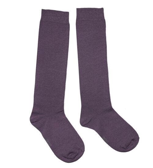 Knee Socks for Women >>Dark Quail<<