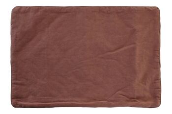 HOUSSE DE COUSSIN COTON 60X1X40 ROMBOS MARRON TX201760 3